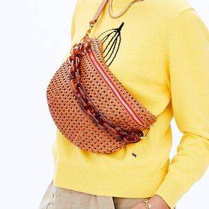 Clare V Tortoise Resin Shortie Strap